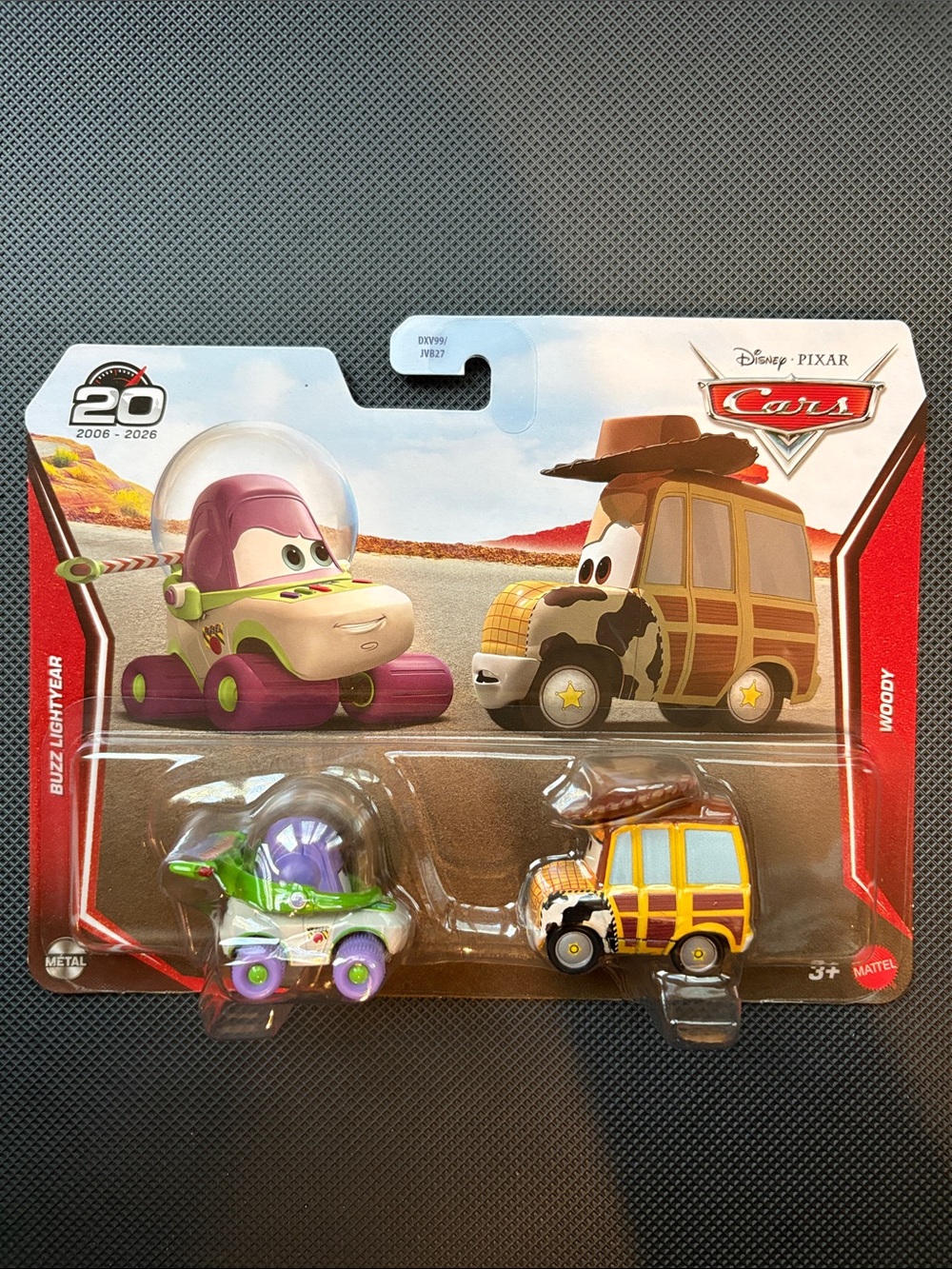 Mattel Disney Pixar Cars Toy Story Buzz Lightyear and Woody